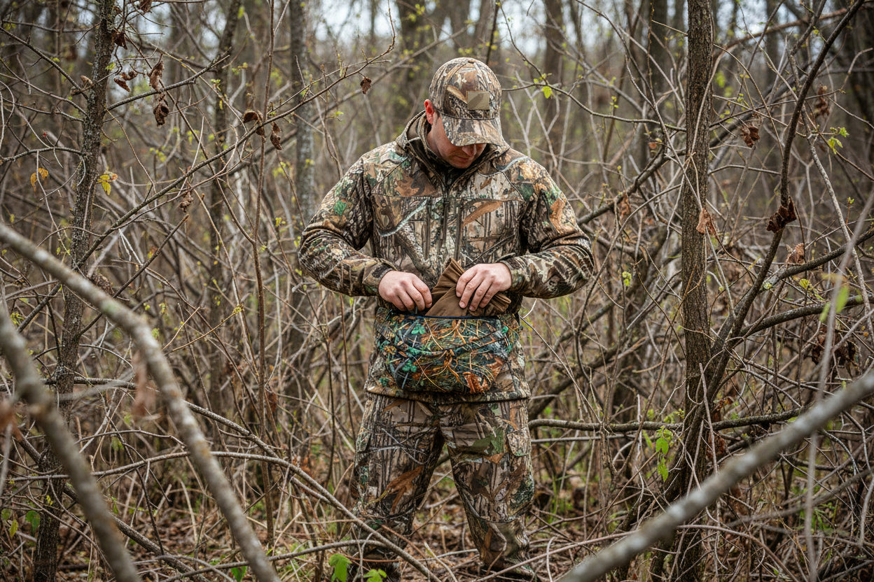 Meltdown - Large Canvas Fanny Pack