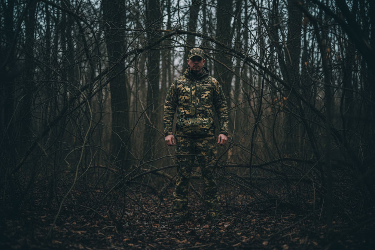 Black Briar - Large Canvas Fanny Pack