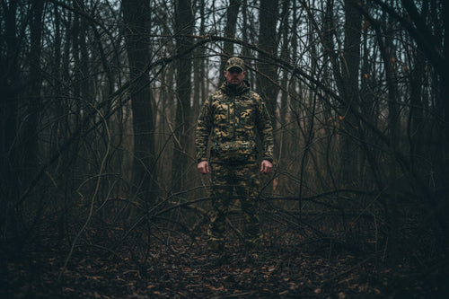 Black Briar - Large Canvas Fanny Pack